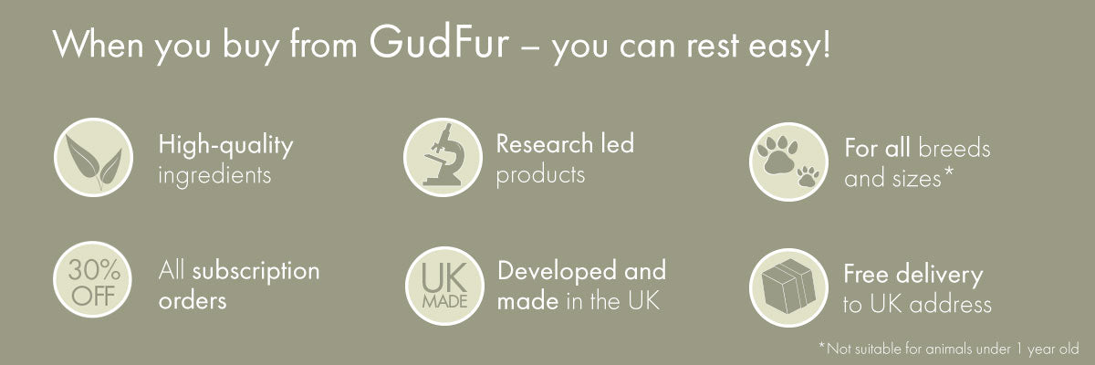 When you buy from GudFur home page banner